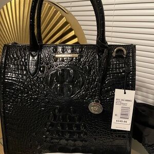 Brahmin Melbourne Caroline Satchel (Black)